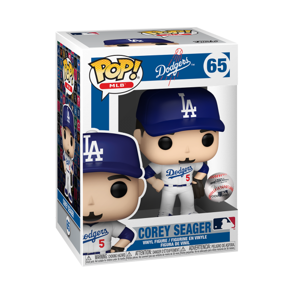 FUNKO POP! - Sports - MLB Los Angeles Dodgers Corey Seager #65